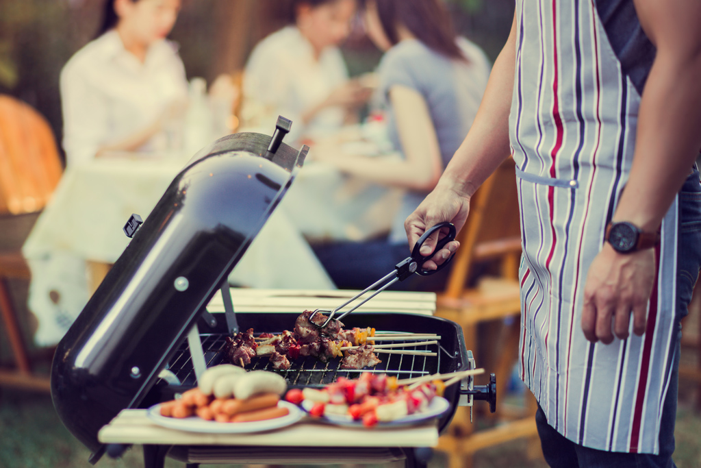 Tips for summer grilling safety.